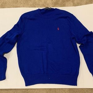 POLO Ralph Lauren Royal Blue 100% cotton Men’s sweater